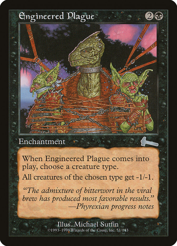 Engineered Plague (Urza's Legacy #51)