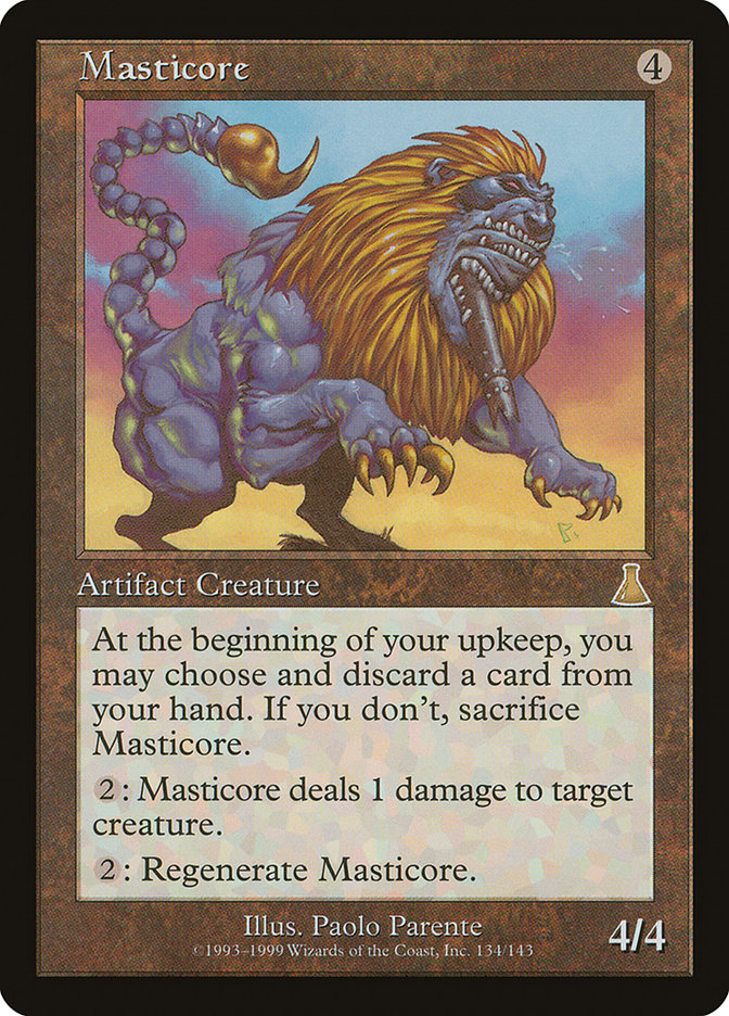 Masticore (Urza's Destiny #134)