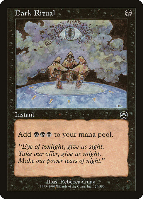 Dark Ritual (Mercadian Masques #129)