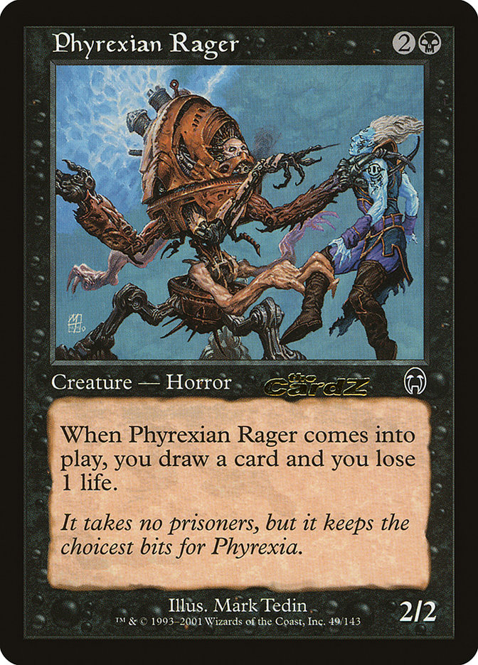 Phyrexian Rager (Media and Collaboration Promos #2000-5)