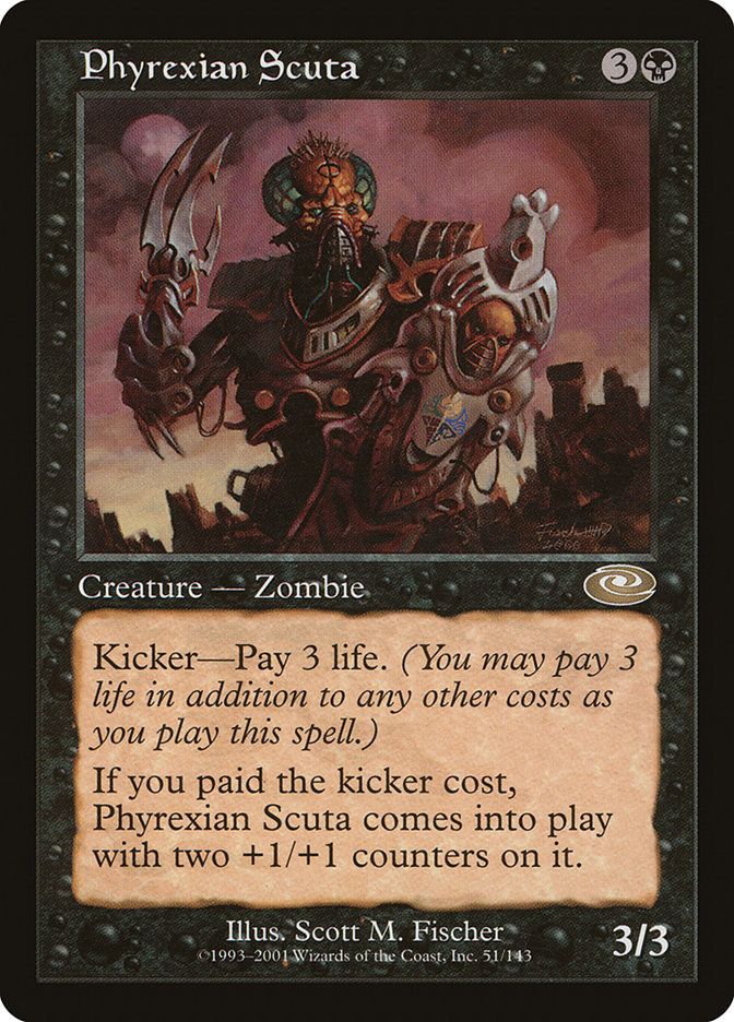 Phyrexian Scuta (Planeshift #51)